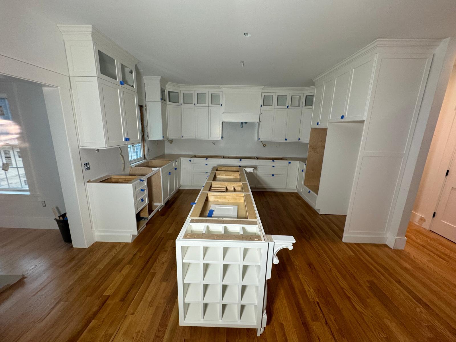 Cabinet Installation by Miranda Finish Carpentry